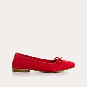 NEW REQINS women's carmen peau flats in rogue